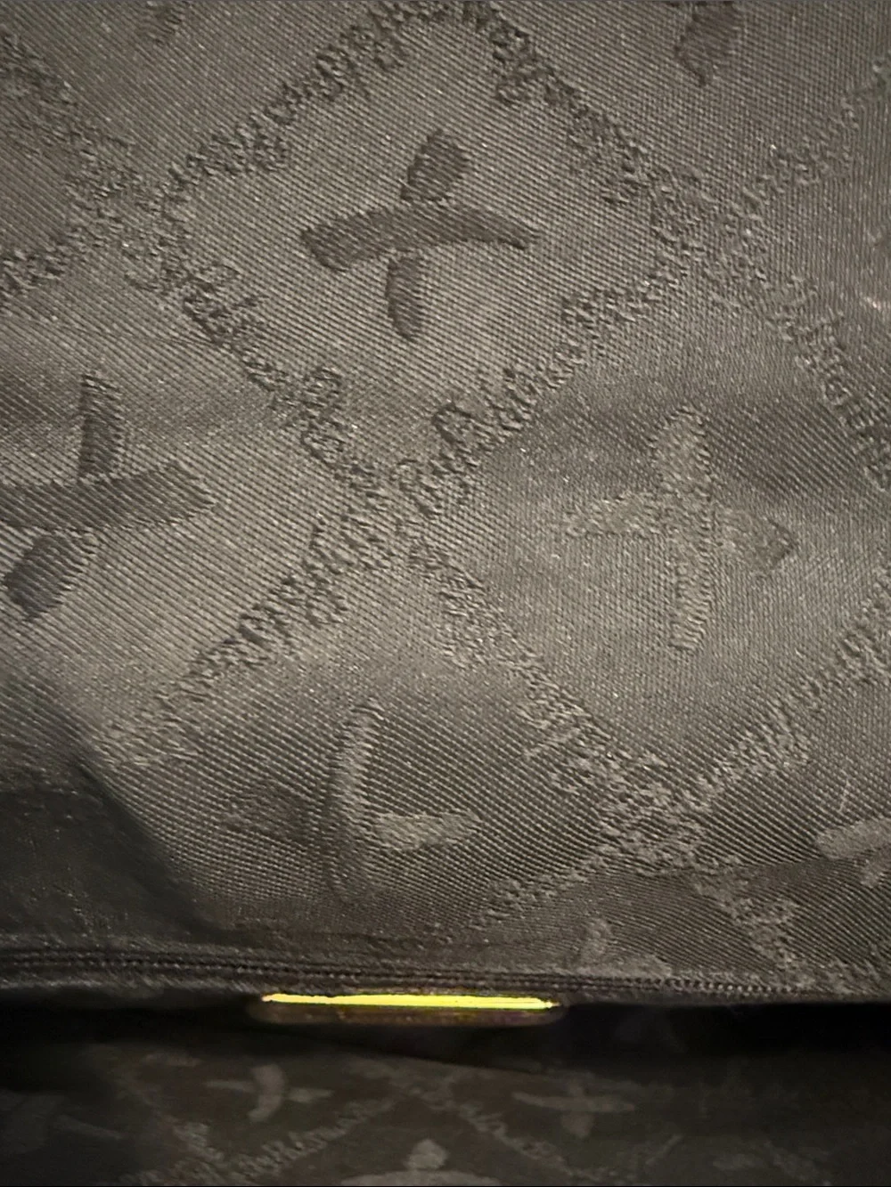 Paloma Picasso Black Leather Bag